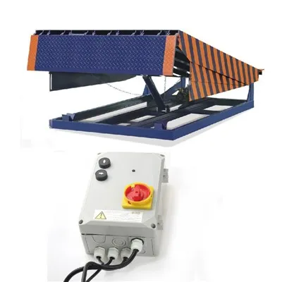 무거운 의무 선창 레벨러 시장 선착장 또는 컨테이너용 고정식 탑승 교량 램프